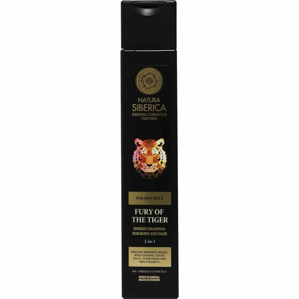 Szampon Do Ciała i Włosów Energetyzujący 2 w 1 Dla Mężczyzn Eko 250ml - NATURA SIBERICA