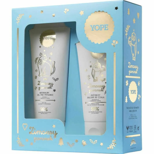Zestaw Zimowy Poranek (Żel Pod Prysznic 200ml+ Balsam do Ciała 150 ml) - Yope