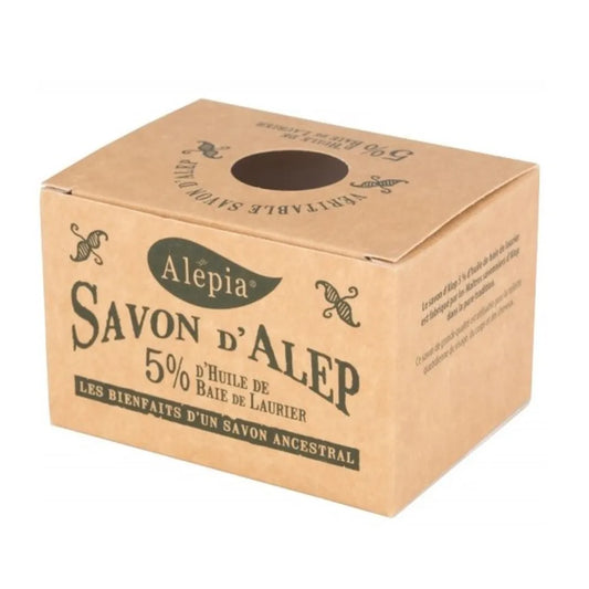Mydło z Aleppo 5% Oleju Laurowego 190 g - Alepia